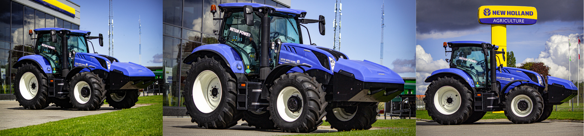 New Holland Metan traktor