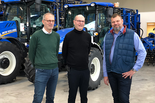 Fra venstre; Gert Klitgaard, Per Mertz og Christian Holst